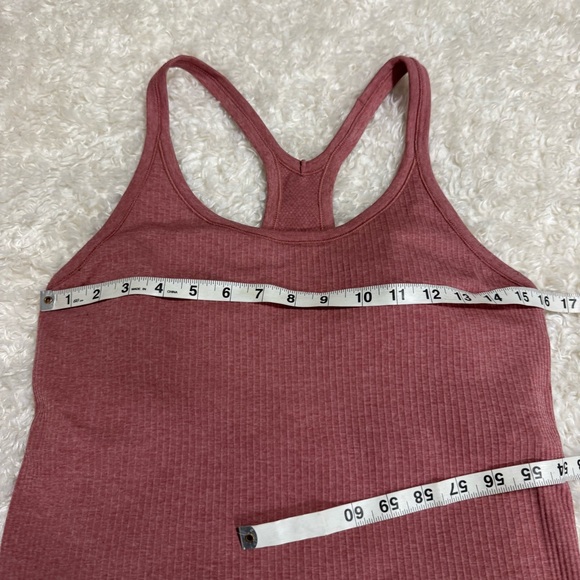 Lululemon Ebb To Street Tank *Light Support For B/C Cup Soft Cranberry - Picture 7 of 11